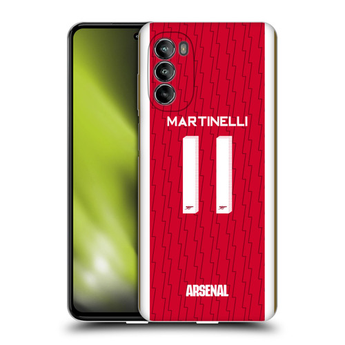 Arsenal FC 2023/24 Players Home Kit Gabriel Soft Gel Case for Motorola Moto G82 5G