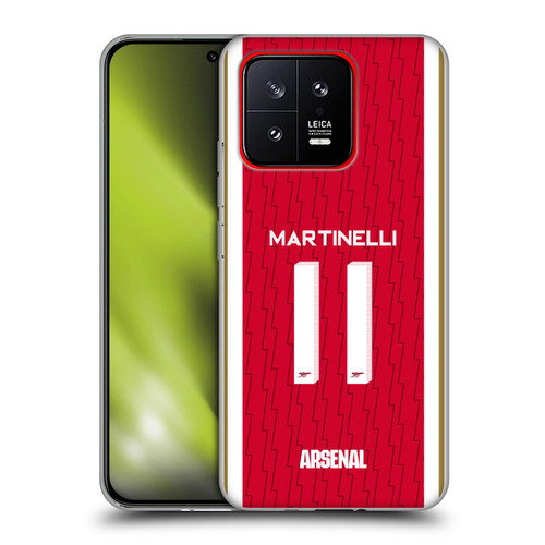 Arsenal FC 2023/24 Players Home Kit Gabriel Soft Gel Case for Xiaomi 13 5G