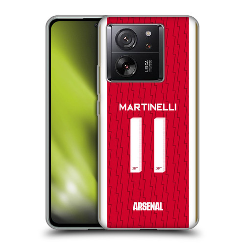 Arsenal FC 2023/24 Players Home Kit Gabriel Soft Gel Case for Xiaomi 13T 5G / 13T Pro 5G