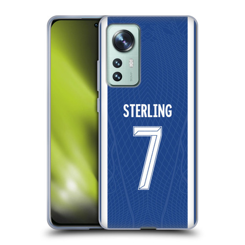 Chelsea Football Club 2023/24 Players Home Kit Raheem Sterling Soft Gel Case for Xiaomi 12