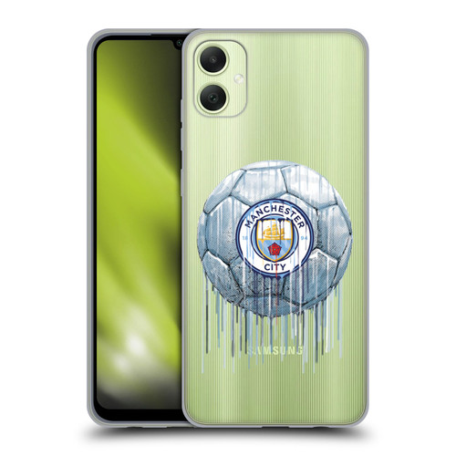 Manchester City Man City FC Drip Art Logo Soft Gel Case for Samsung Galaxy A05