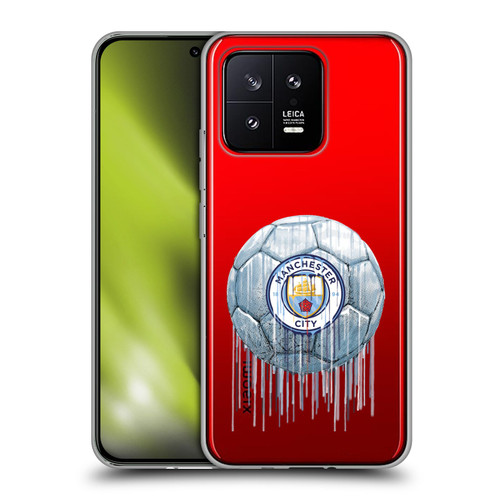 Manchester City Man City FC Drip Art Logo Soft Gel Case for Xiaomi 13 5G