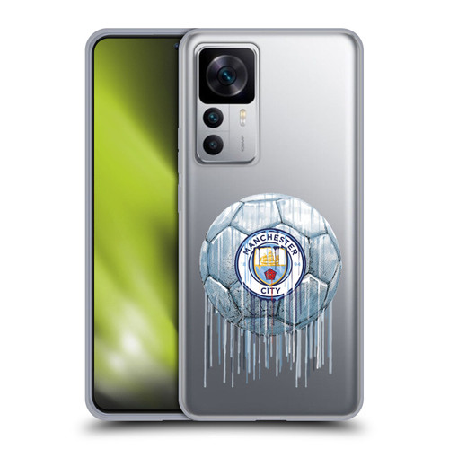 Manchester City Man City FC Drip Art Logo Soft Gel Case for Xiaomi 12T 5G / 12T Pro 5G / Redmi K50 Ultra 5G
