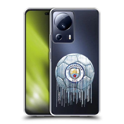 Manchester City Man City FC Drip Art Logo Soft Gel Case for Xiaomi 13 Lite 5G