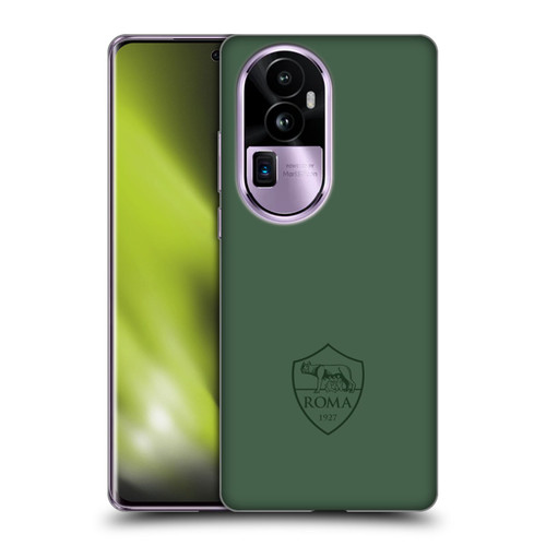 AS Roma Crest Graphics Full Colour Green Soft Gel Case for OPPO Reno10 Pro+