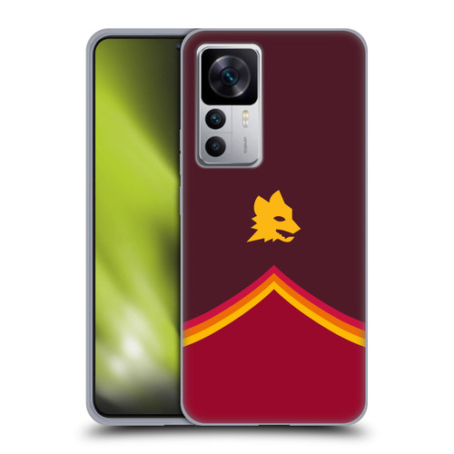 AS Roma Crest Graphics Wolf Soft Gel Case for Xiaomi 12T 5G / 12T Pro 5G / Redmi K50 Ultra 5G