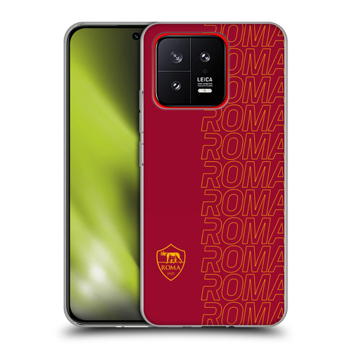 AS Roma Crest Graphics Echo Soft Gel Case for Xiaomi 13 5G