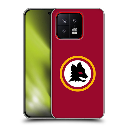 AS Roma Crest Graphics Wolf Circle Soft Gel Case for Xiaomi 13 5G