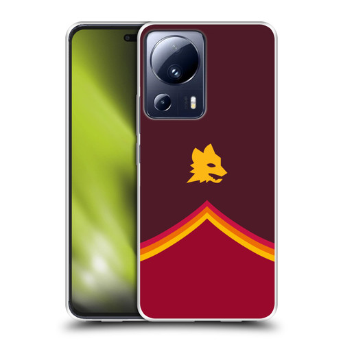 AS Roma Crest Graphics Wolf Soft Gel Case for Xiaomi 13 Lite 5G