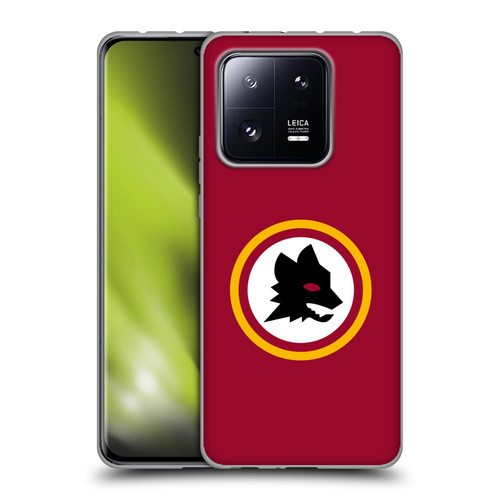 AS Roma Crest Graphics Wolf Circle Soft Gel Case for Xiaomi 13 Pro 5G