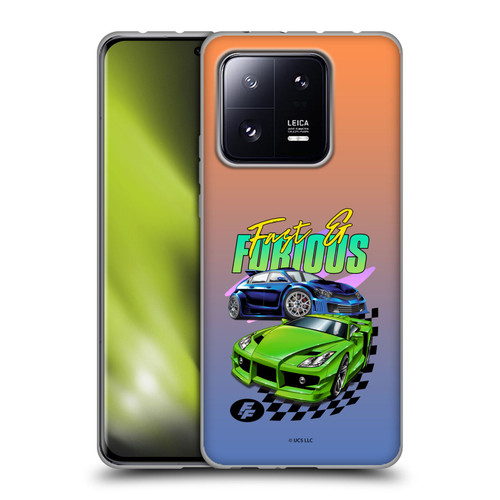 Fast & Furious Franchise Fast Fashion Cars Soft Gel Case for Xiaomi 13 Pro 5G