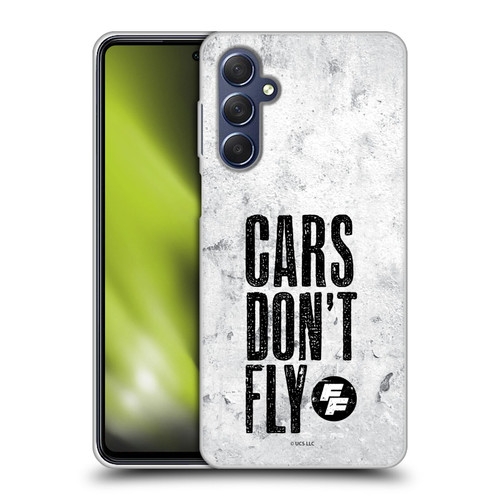 Fast & Furious Franchise Graphics Cars Don't Fly Soft Gel Case for Samsung Galaxy M54 5G