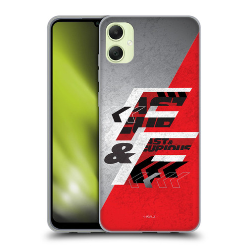 Fast & Furious Franchise Logo Art F&F Red Soft Gel Case for Samsung Galaxy A05