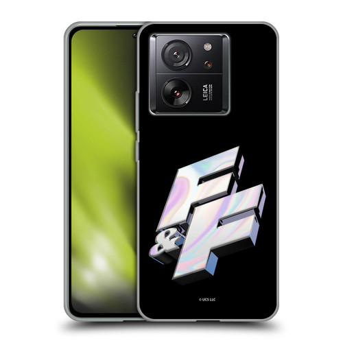 Fast & Furious Franchise Logo Art F&F 3D Soft Gel Case for Xiaomi 13T 5G / 13T Pro 5G