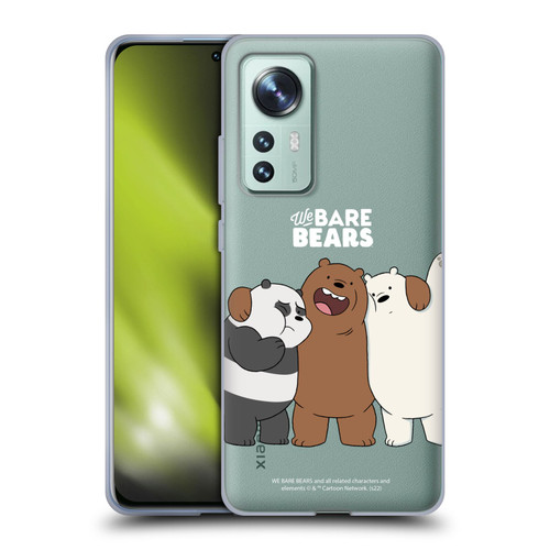 We Bare Bears Character Art Group 1 Soft Gel Case for Xiaomi 12