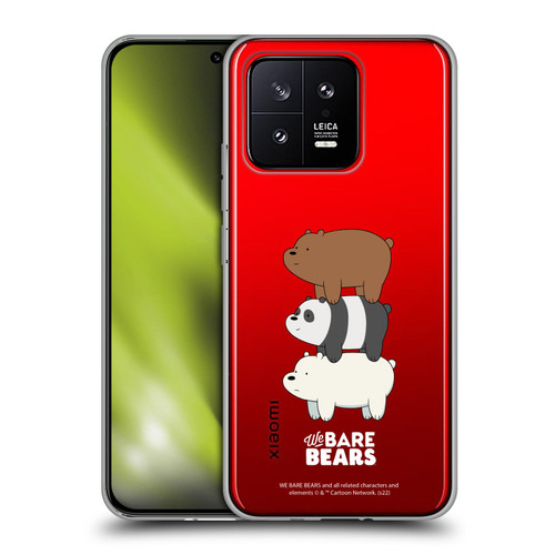 We Bare Bears Character Art Group 3 Soft Gel Case for Xiaomi 13 5G