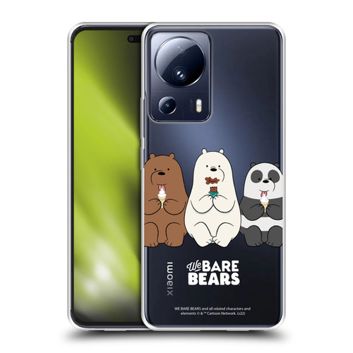 We Bare Bears Character Art Group 2 Soft Gel Case for Xiaomi 13 Lite 5G