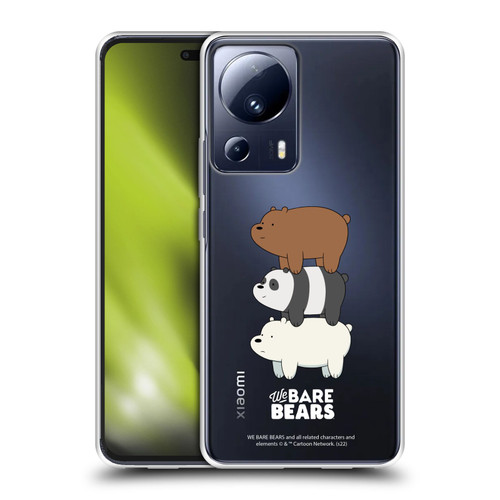 We Bare Bears Character Art Group 3 Soft Gel Case for Xiaomi 13 Lite 5G