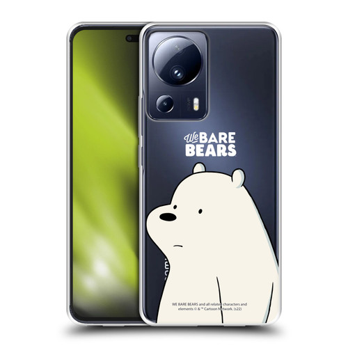 We Bare Bears Character Art Ice Bear Soft Gel Case for Xiaomi 13 Lite 5G