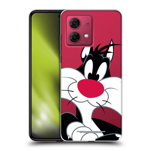 Looney Tunes Characters Sylvester The Cat Soft Gel Case for Motorola Moto G84 5G