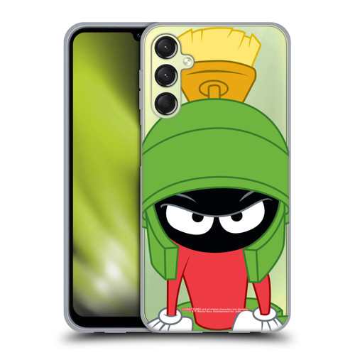 Looney Tunes Characters Marvin The Martian Soft Gel Case for Samsung Galaxy A24 4G / Galaxy M34 5G