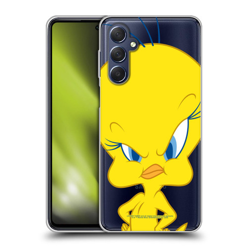 Looney Tunes Characters Tweety Soft Gel Case for Samsung Galaxy M54 5G
