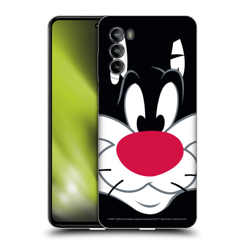 Looney Tunes Full Face Sylvester The Cat Soft Gel Case for Motorola Moto G82 5G