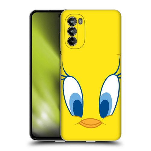 Looney Tunes Full Face Tweety Soft Gel Case for Motorola Moto G82 5G