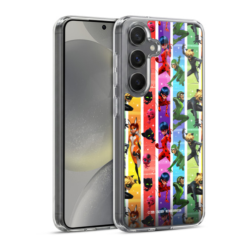 Miraculous Ladybug Graphics Pattern Soft Gel Case for Samsung Galaxy S24 5G & MagSafe