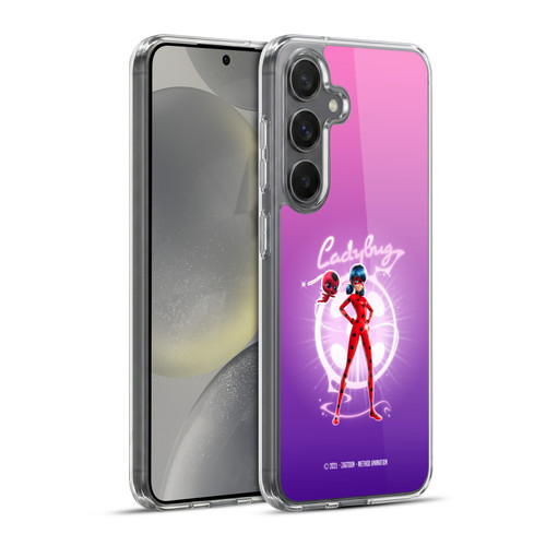 Miraculous Ladybug Graphics Ladybug Soft Gel Case for Samsung Galaxy S24+ 5G & MagSafe