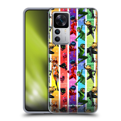 Miraculous Tales of Ladybug & Cat Noir Graphics Pattern Soft Gel Case for Xiaomi 12T 5G / 12T Pro 5G / Redmi K50 Ultra 5G