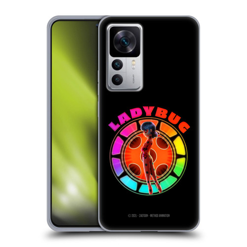 Miraculous Tales of Ladybug & Cat Noir Graphics Rainbow Soft Gel Case for Xiaomi 12T 5G / 12T Pro 5G / Redmi K50 Ultra 5G