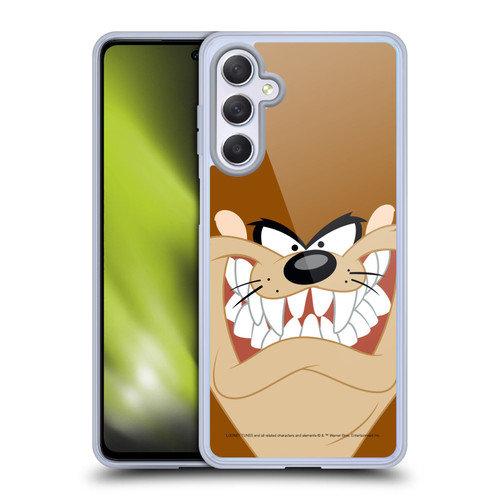 Looney Tunes Full Face Tasmanian Devil Soft Gel Case for Samsung Galaxy M54 5G