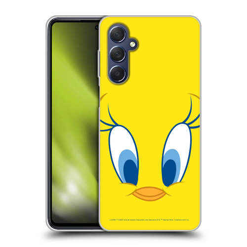 Looney Tunes Full Face Tweety Soft Gel Case for Samsung Galaxy M54 5G