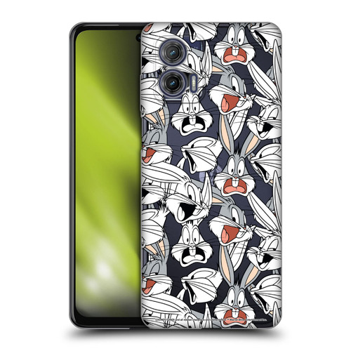 Looney Tunes Patterns Bugs Bunny Soft Gel Case for Motorola Moto G73 5G