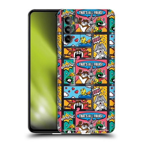 Looney Tunes Patterns Comics Soft Gel Case for Motorola Moto G82 5G