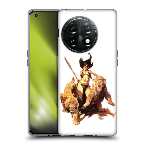 Frank Frazetta Fantasy The Huntress Soft Gel Case for OnePlus 11 5G