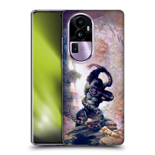Frank Frazetta Fantasy Gorilla With Snake Soft Gel Case for OPPO Reno10 Pro+