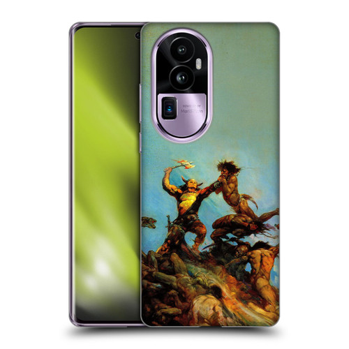 Frank Frazetta Fantasy Indomitable Soft Gel Case for OPPO Reno10 Pro+