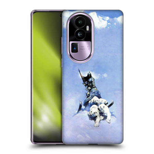Frank Frazetta Fantasy Silver Warrior Soft Gel Case for OPPO Reno10 Pro+
