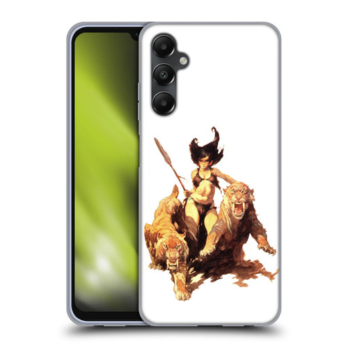 Frank Frazetta Fantasy The Huntress Soft Gel Case for Samsung Galaxy A05s