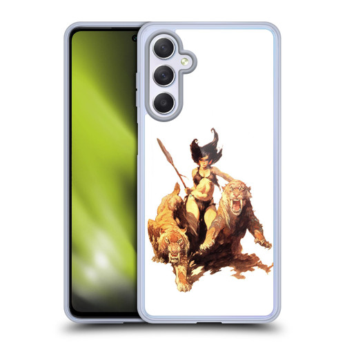 Frank Frazetta Fantasy The Huntress Soft Gel Case for Samsung Galaxy M54 5G