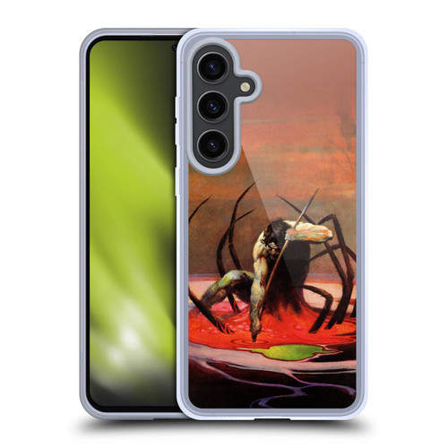 Frank Frazetta Fantasy The Spider King Soft Gel Case for Samsung Galaxy S24+ 5G