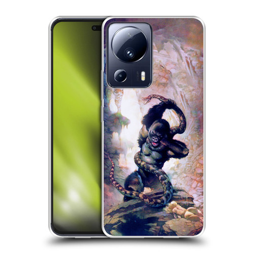 Frank Frazetta Fantasy Gorilla With Snake Soft Gel Case for Xiaomi 13 Lite 5G