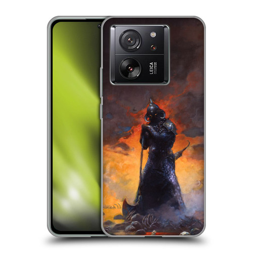 Frank Frazetta Medieval Fantasy Death Dealer 3 Soft Gel Case for Xiaomi 13T 5G / 13T Pro 5G