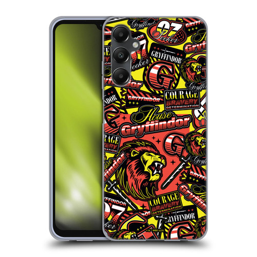 Harry Potter Badge Up House Gryffindor Soft Gel Case for Samsung Galaxy A05s
