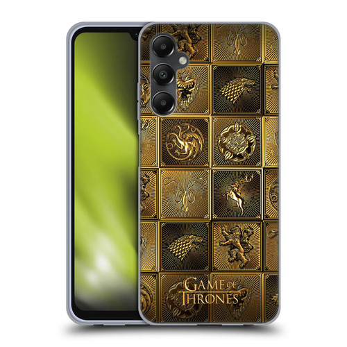 HBO Game of Thrones Golden Sigils All Houses Soft Gel Case for Samsung Galaxy A05s