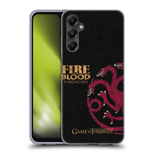 HBO Game of Thrones House Mottos Targaryen Soft Gel Case for Samsung Galaxy A05s