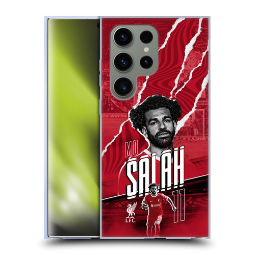 Liverpool Football Club 2023/24 First Team Mohamed Salah Soft Gel Case for Samsung Galaxy S24 Ultra 5G