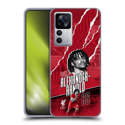 Liverpool Football Club 2023/24 First Team Trent Alexander-Arnold Soft Gel Case for Xiaomi 12T 5G / 12T Pro 5G / Redmi K50 Ultra 5G
